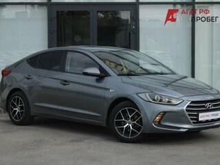 2016 Hyundai Elantra VI (AD), серый, 1270000 рублей, вид 3