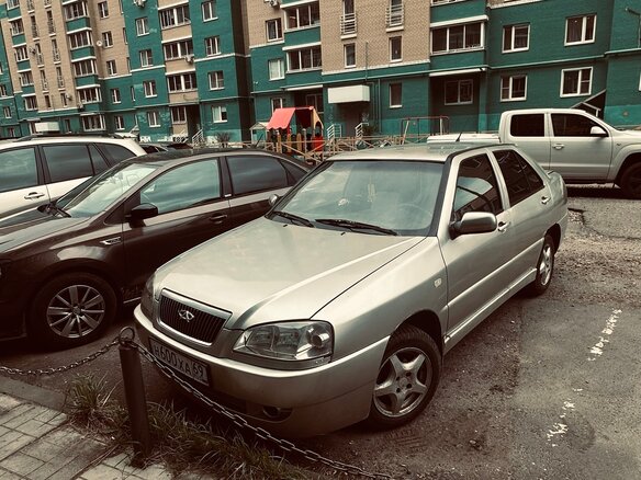 2007 Chery Amulet (A15) I, серый, 150000 рублей
