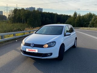 2011 Volkswagen Golf VI, белый, 550000 рублей, вид 1