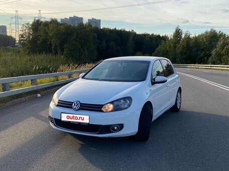 2011 Volkswagen Golf VI, белый, 550000 рублей, вид 1
