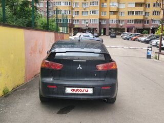2008 Mitsubishi Lancer X, чёрный, 500000 рублей, вид 4