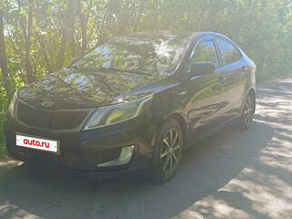 2011 Kia Rio III, чёрный, 590000 рублей, вид 2