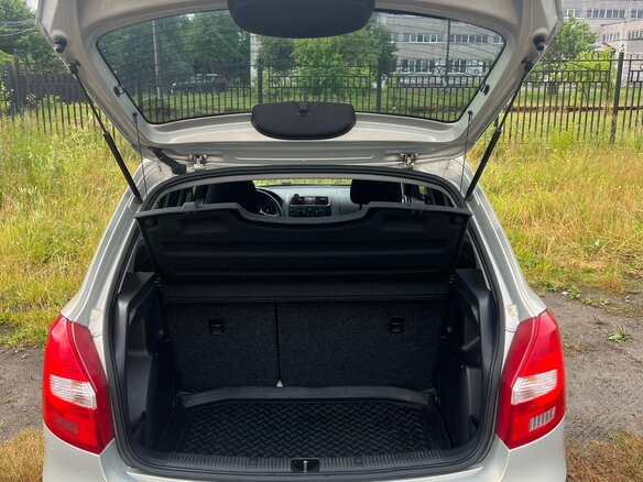 2013 Skoda Fabia II Рестайлинг, серебристый - вид 5