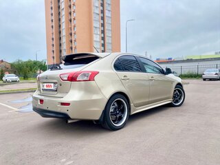 2008 Mitsubishi Lancer X, бежевый, 550000 рублей, вид 4