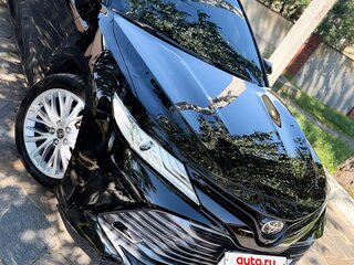 2019 Toyota Camry VIII (XV70), чёрный, 2990000 рублей, вид 1
