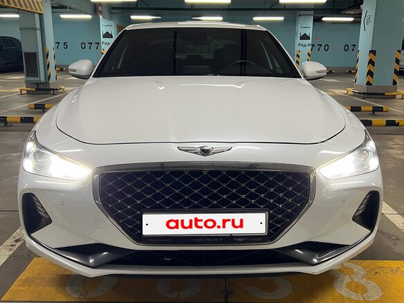 2018 Genesis G70 I, белый - вид 3