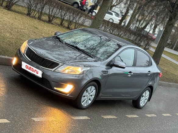 2012 Kia Rio 4-speed III, серый, 647000 рублей - вид 26