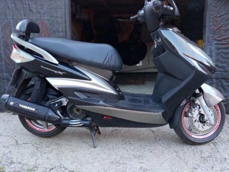 2007 Yamaha CygnusX, чёрный, 120000 рублей, вид 1
