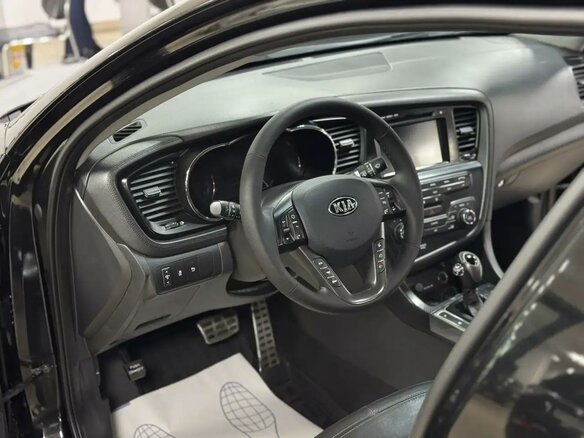2013 Kia Optima III Рестайлинг, чёрный, 919000 рублей - вид 9