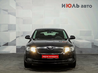 2013 Skoda Superb II Рестайлинг, чёрный, 1439000 рублей, вид 2