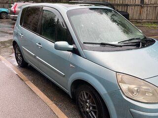 2008 Renault Scenic II Рестайлинг, синий, 222000 рублей, вид 3
