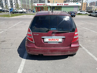 2005 Mercedes-Benz A-Класс 170 II (W169), пурпурный, 270000 рублей, вид 5