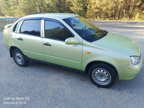 2006 Lada (ВАЗ) Kalina I, зелёный, 250000 рублей - вид 7