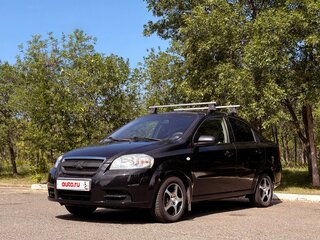 2008 Chevrolet Aveo I Рестайлинг, чёрный, 369000 рублей, вид 1
