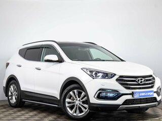 2017 Hyundai Santa Fe III Рестайлинг, белый, 1939000 рублей, вид 1