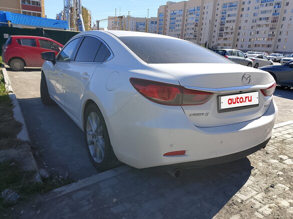 2013 Mazda 6 III (GJ), белый, 1290000 рублей - вид 3