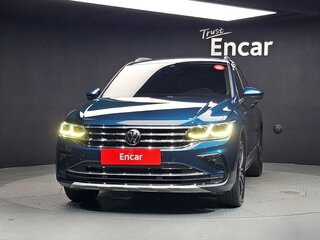 2023 Volkswagen Tiguan II Рестайлинг, синий, 2200123 рублей, вид 3