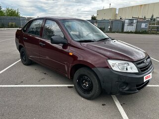 2012 Lada (ВАЗ) Granta I, серебристый, 310000 рублей, вид 2