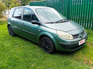 2004 Renault Scenic II, зелёный, 375000 рублей, вид 2