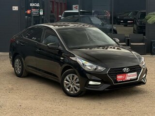 2019 Hyundai Solaris II, чёрный, 1400000 рублей, вид 1