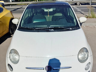 2012 Fiat 500 II, белый, 620000 рублей, вид 1