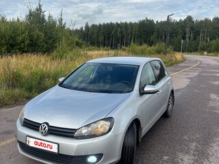 2011 Volkswagen Golf VI, серебристый, 830000 рублей, вид 1