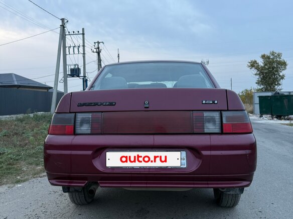 2005 Lada (ВАЗ) 2110, красный, 300000 рублей - вид 9