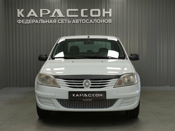 2014 Renault Logan I Рестайлинг, белый, 450000 рублей - вид 2
