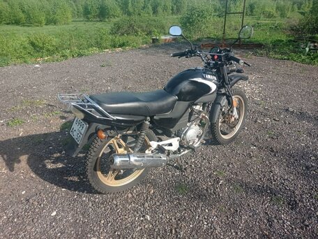 2006 Yamaha YBR125, чёрный, 130000 рублей, вид 2
