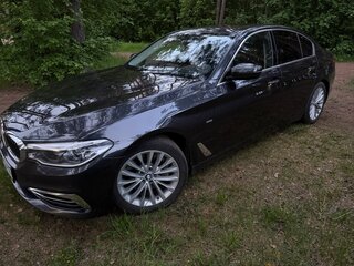 2018 BMW 5 серии 530i xDrive VII (G30/G31/G38), чёрный, 3300000 рублей, вид 4