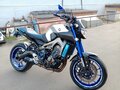 2015 Yamaha MT-09 (FZ-09), серый, 650000 рублей