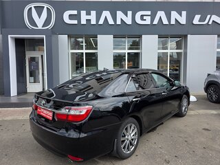 2018 Toyota Camry VII (XV50) Рестайлинг 2, чёрный, 1840000 рублей, вид 3