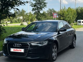 2012 Audi A6 IV (C7), чёрный, 1499000 рублей, вид 1