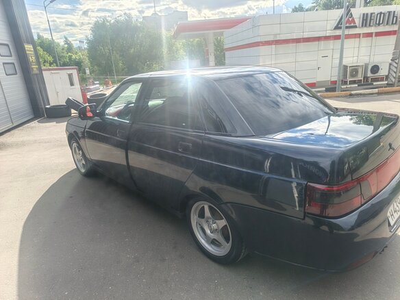 2005 Lada (ВАЗ) 2110, чёрный - вид 1