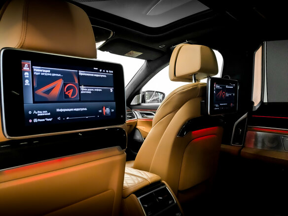 2022 BMW 7 серии Long 730Ld VI (G11/G12) Рестайлинг, чёрный, 6995000 рублей - вид 14