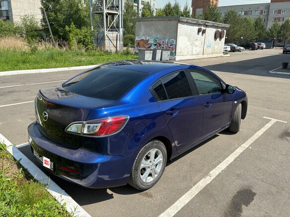 2011 Mazda 3 II (BL) Рестайлинг, синий, 935000 рублей - вид 7