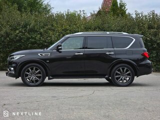 2018 Infiniti QX80 I Рестайлинг 2, чёрный, 3490000 рублей, вид 2