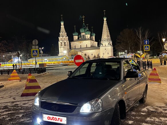 2011 Lada (ВАЗ) Priora I, серый - вид 2