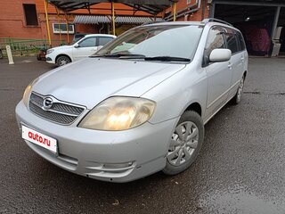 2002 Toyota Corolla Fielder IX (E120, E130), серый, 380000 рублей, вид 4