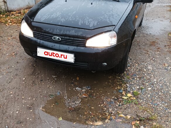 2010 Lada (ВАЗ) Kalina I, чёрный, 240000 рублей - вид 3