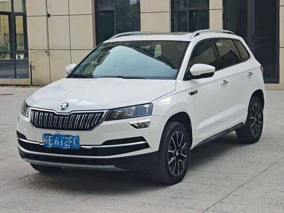 2022 Skoda Karoq I Рестайлинг, белый