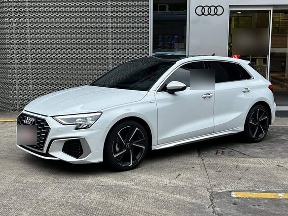 2024 Audi A3 Sportback 35 TFSI IV (8Y), белый, 1750000 рублей