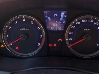 2013 Hyundai Solaris I, синий, 670000 рублей, вид 3
