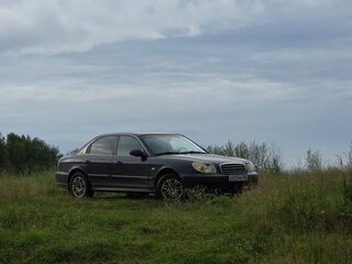 2007 Hyundai Sonata ТагАЗ IV (EF) Рестайлинг, чёрный, 415000 рублей, вид 1