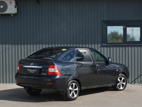 2008 Lada (ВАЗ) Priora I, чёрный, 219888 рублей - вид 5