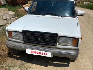 2010 Lada (ВАЗ) 2107, белый, 70000 рублей, вид 1