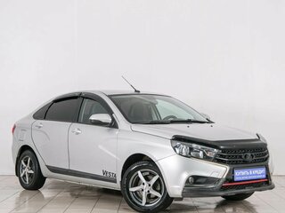 2017 Lada (ВАЗ) Vesta I, серебристый, 799000 рублей, вид 1