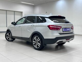 2020 Lada (ВАЗ) Vesta SW Cross I, серебристый, 1350000 рублей, вид 4