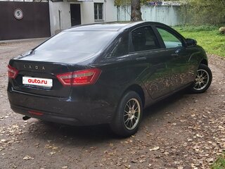 2019 Lada (ВАЗ) Vesta I, чёрный, 1000000 рублей, вид 4