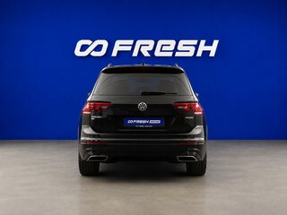 2021 Volkswagen Tiguan Allspace II, чёрный, 3499077 рублей, вид 4
